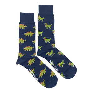 Friday Sock Co. Men's Green Dinosaur Socks