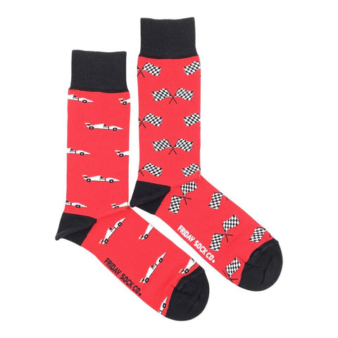 Friday Sock Co. Men's Race Car Socks