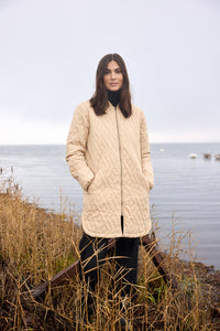 Soyaconept 'Fenya' Quilted Jacket - Sand