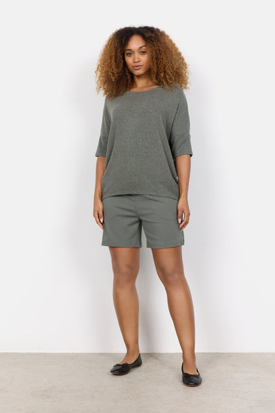 Soyaconcept 'Biara' Short Sleeve Top - Misty