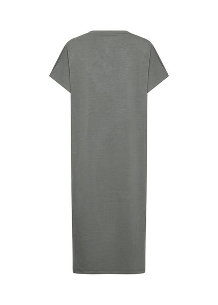 Soyaconcept 'Banu' V-Neck Midi Dress - Misty