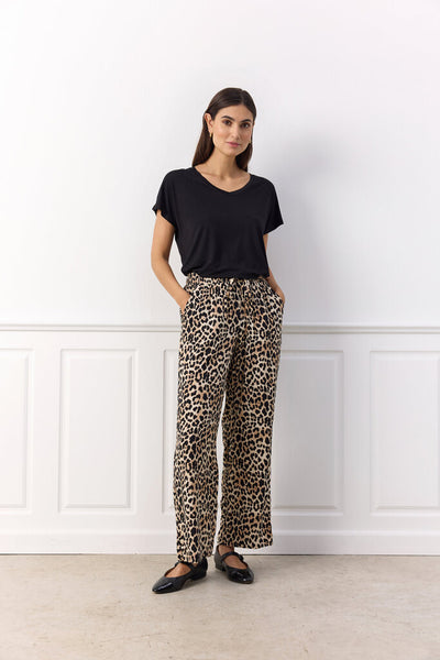 Soyaconcept 'Pietta' Leopard Print Pants