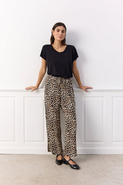 Soyaconcept 'Pietta' Leopard Print Pants