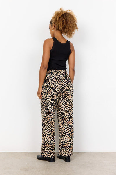 Soyaconcept 'Pietta' Leopard Print Pants