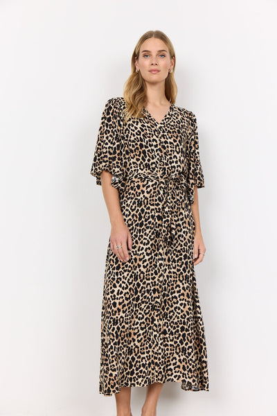 Soyaconcept 'Pietta' Leopard Print Dress