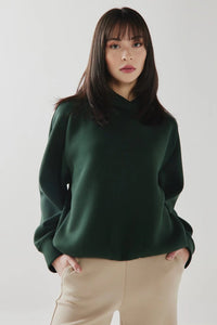 Leze the Label 'Jordyn' Hoodie - Pine