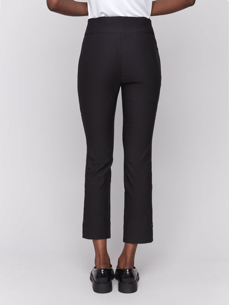 Charlie B Capris with Slit at Hem