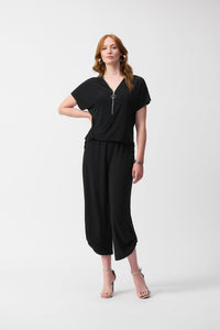 Joseph Ribkoff 251044 Culotte Jumpsuit