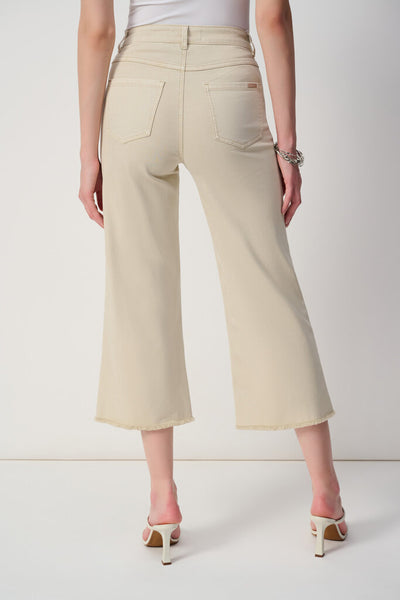 Joseph Ribkoff 251901 Embellished Seam Culotte Jeans