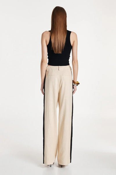 Madison the Label 'Nadene' Contrast Panel Pants