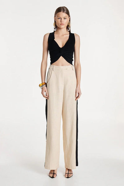 Madison the Label 'Nadene' Contrast Panel Pants
