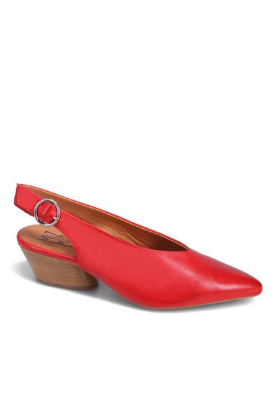 Mix Mooz 'Heidi' Slingback Heel - Red