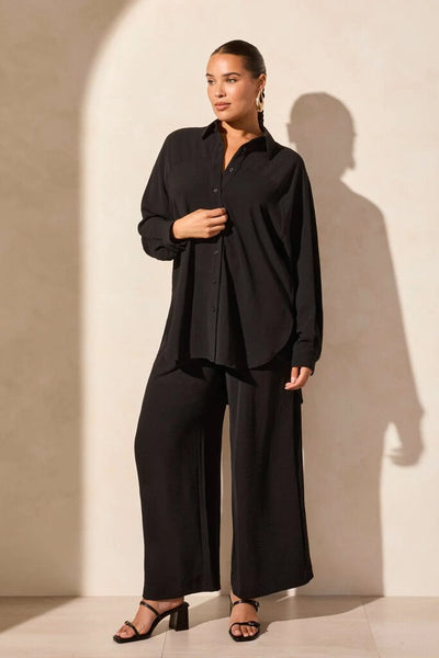 Tribal Airflow Raglan Sleeve Button Front Shirt