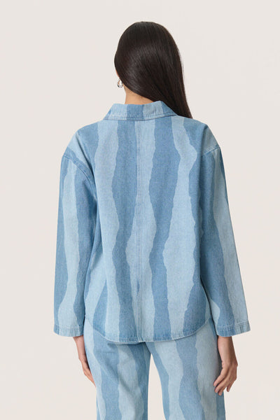 Soaked in Luxury 'Maisa' Denim Shirt