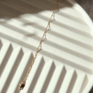 Isla Rae 'Patricia' Paperclip Anklet