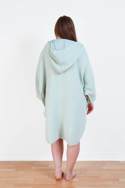 Tofino Towel 'Cocoon' Poncho - Sage