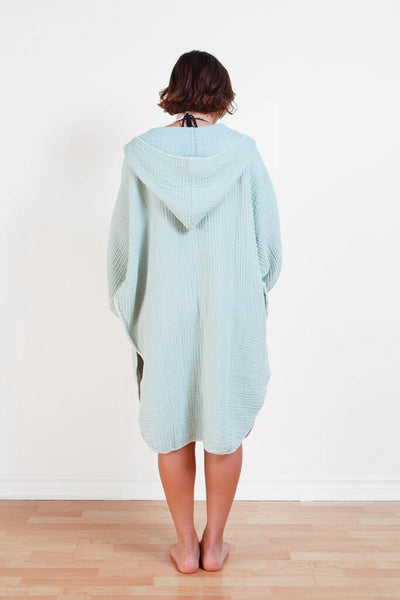 Tofino Towel 'Cocoon' Poncho - Sage
