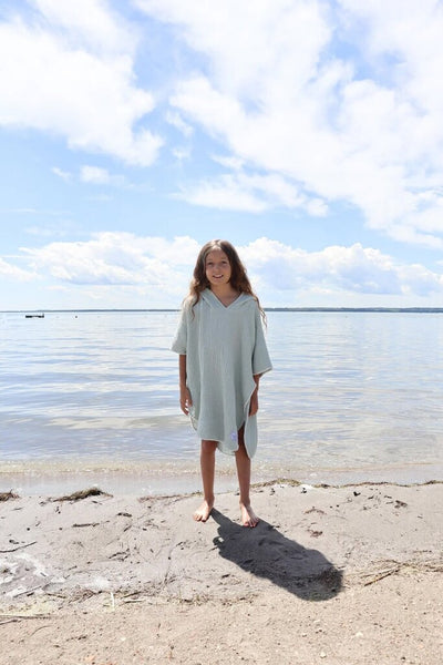 Tofino Towel Kids 'Pebble' Poncho - Sage