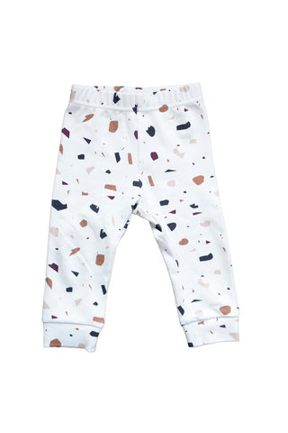 Little Lott Organic Cotton Legging - Terrazzo
