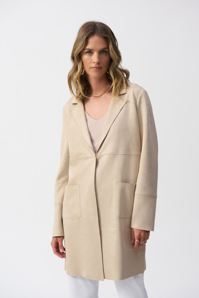 Joseph Ribkoff 251941 Scuba Suede Jacket