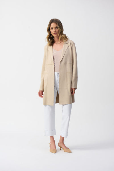 Joseph Ribkoff 251941 Scuba Suede Jacket