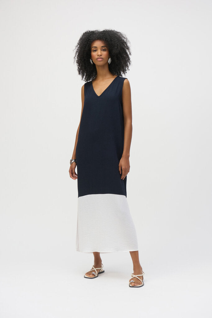 Joseph Ribkoff 252030 Gauze Colour Block Dress