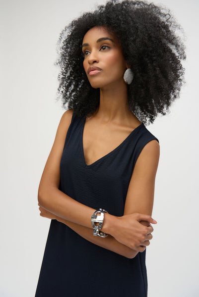 Joseph Ribkoff 252030 Gauze Colour Block Dress