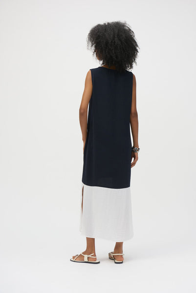 Joseph Ribkoff 252030 Gauze Colour Block Dress