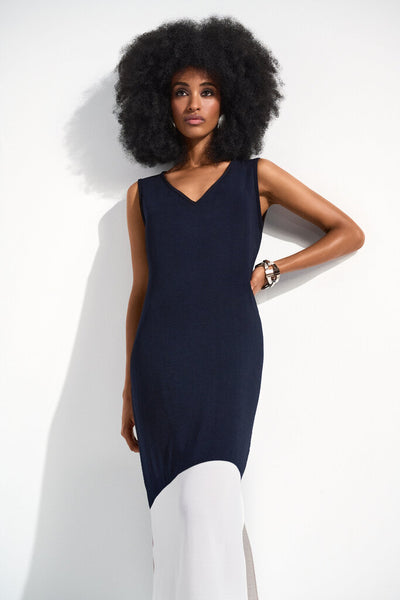 Joseph Ribkoff 252030 Gauze Colour Block Dress