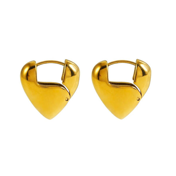 Hackney Nine 'Alperton' Heart Shaped Earrings