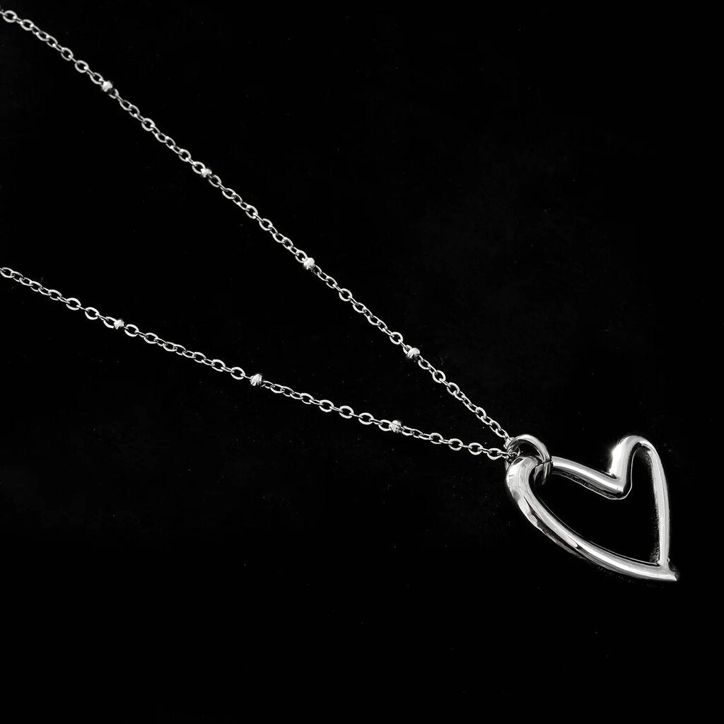 Hackney Nine 'Smitten' Abstract Heart Pendant Necklace