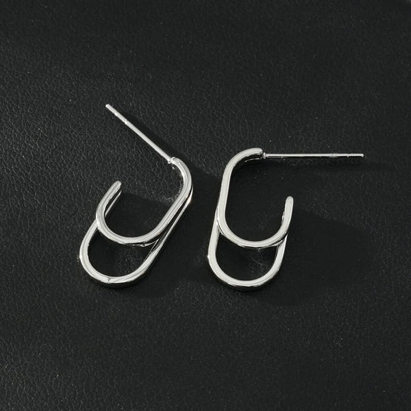 Hackney Nine 'St Simon' Double Hoop Studs