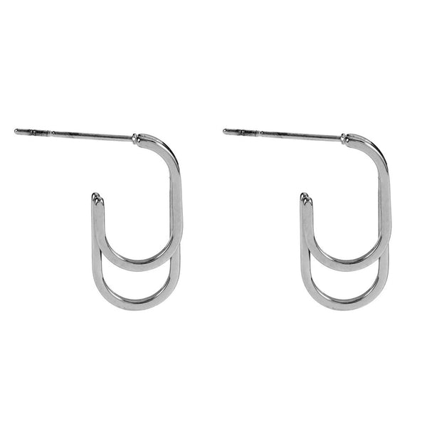 Hackney Nine 'St Simon' Double Hoop Studs