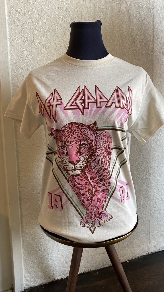 Def Leppard 81 Tour Band Tee