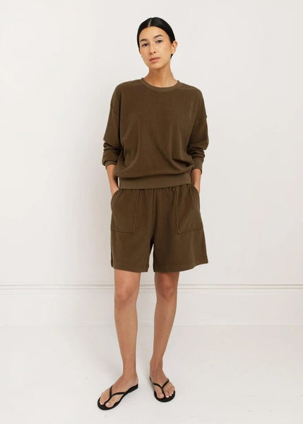 Paper Label 'Tommy' Terry Towel Shorts