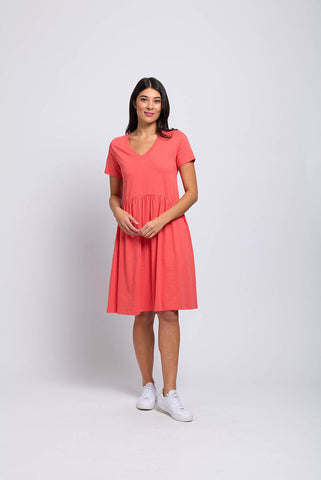 FOIL 'Frill Seeker' Cotton Dress