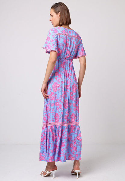Angeleye 'Honeyberry' Floral Maxi Dress
