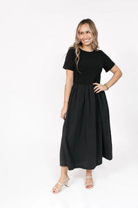 Smash + Tess 'Andi' Midi Dress - Black