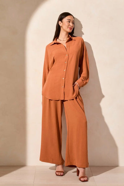 Tribal Airflow Raglan Sleeve Button Front Shirt - Desert Sand