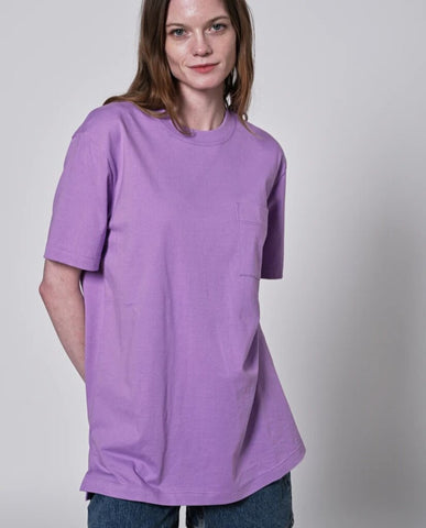 Preloved 'Tamara' Oversized Tee - Lilac