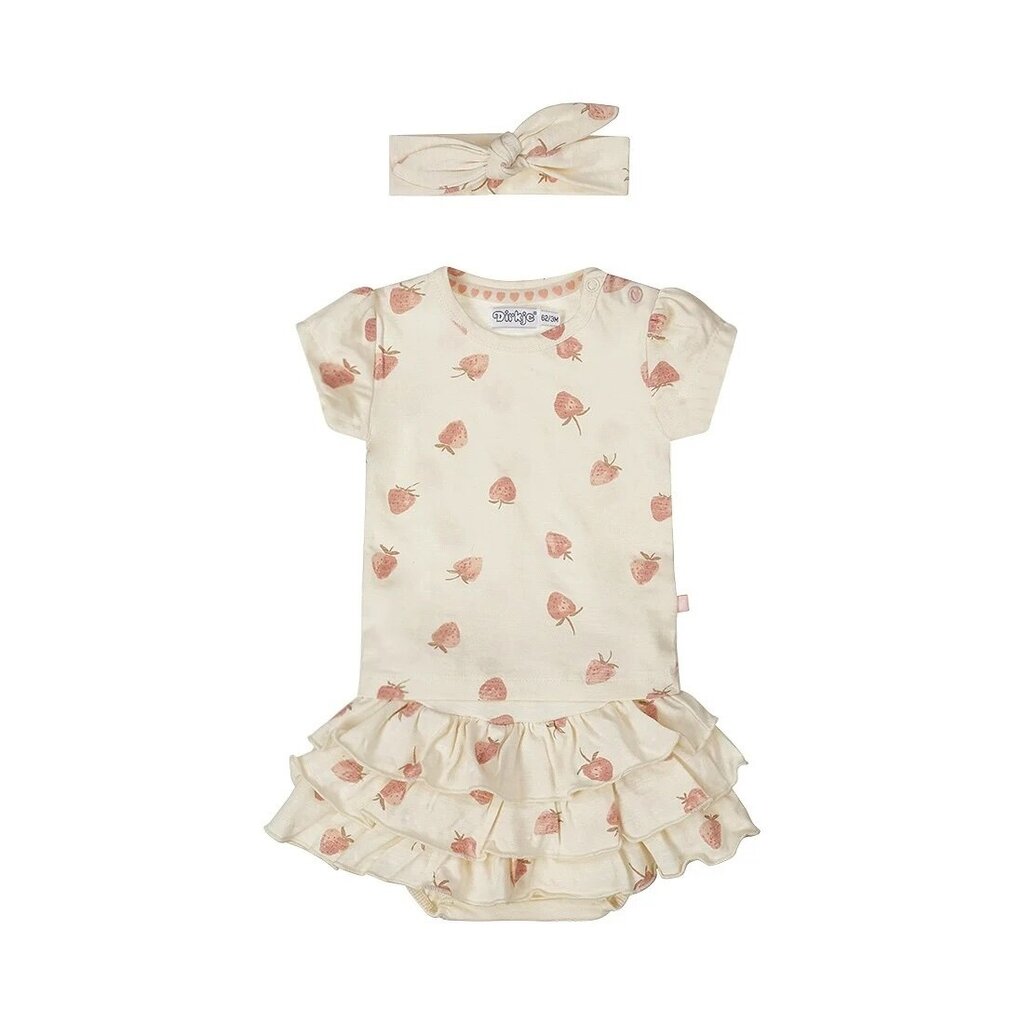 Dirkje Strawberry Print Set