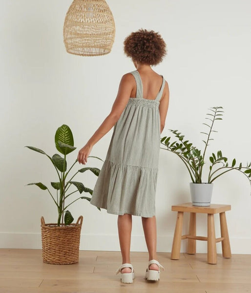 Known Supply 'Amarillo' Tiered Maxi Dress