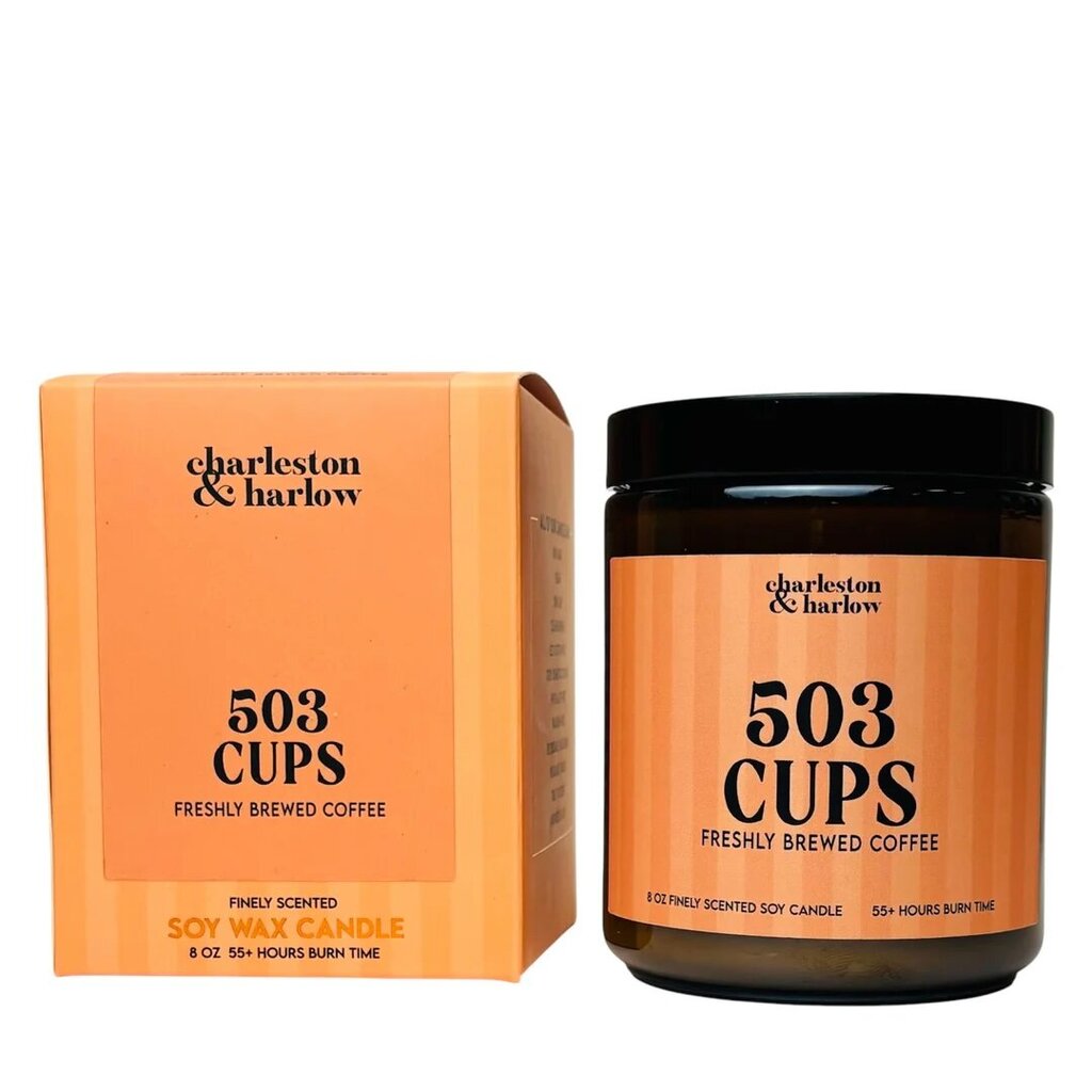 Charleston & Harlow '503 Cups' Soy Wax Candle