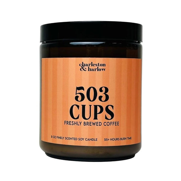 Charleston & Harlow '503 Cups' Soy Wax Candle