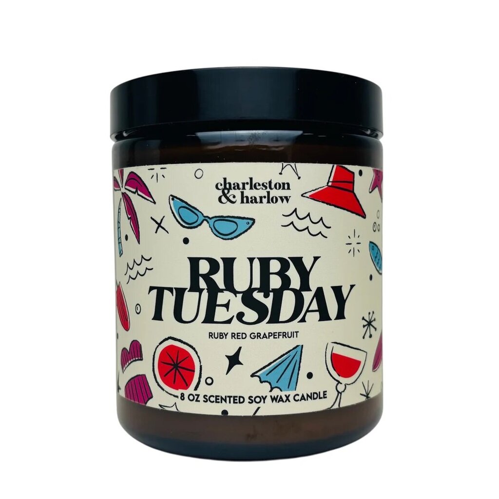 Charleston & Harlow 'Ruby Tuesday' Candle