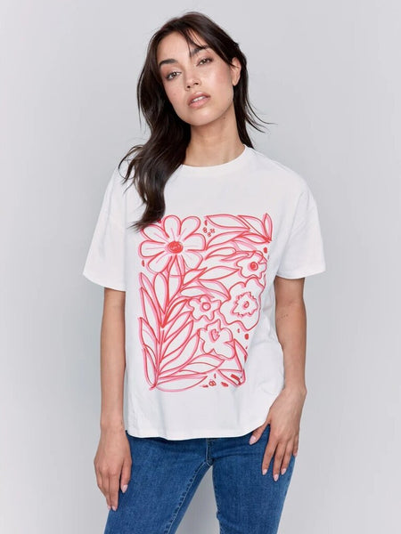 Charlie B Floral Graphic Tee