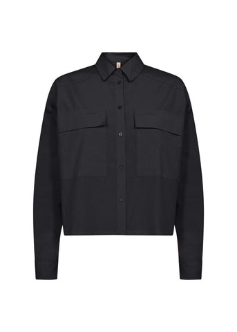 Soyaconcept 'Netti' Boxy Chest Pocket Shirt