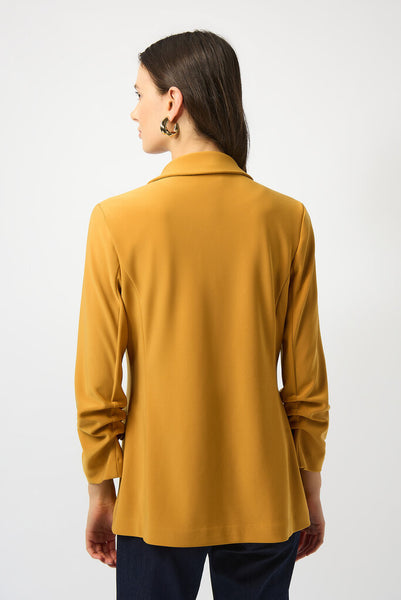 Joseph Ribkoff 253034 Silky Knit Gold Button Blazer