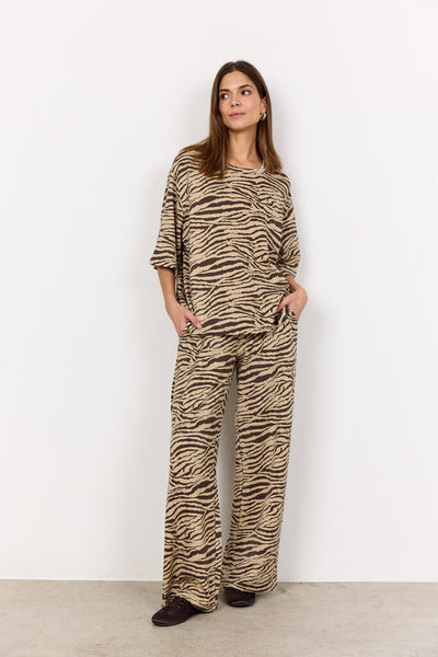 Soyaconcept 'Salome' Zebra Print Top