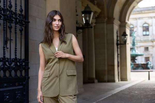 Soyaconcept 'Siham' Sleeveless Blazer